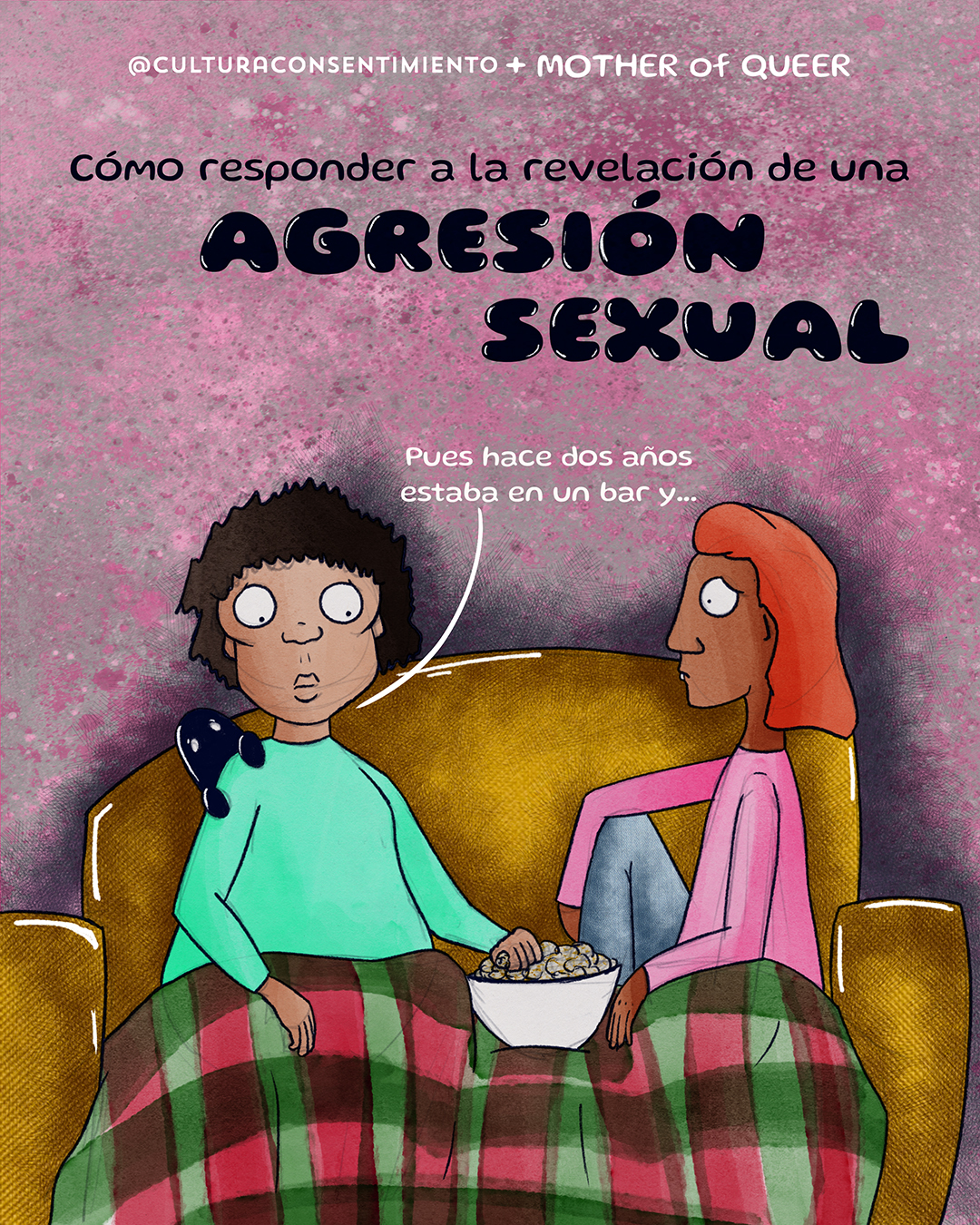 Cómo responder a la revelación de una agresión sexual